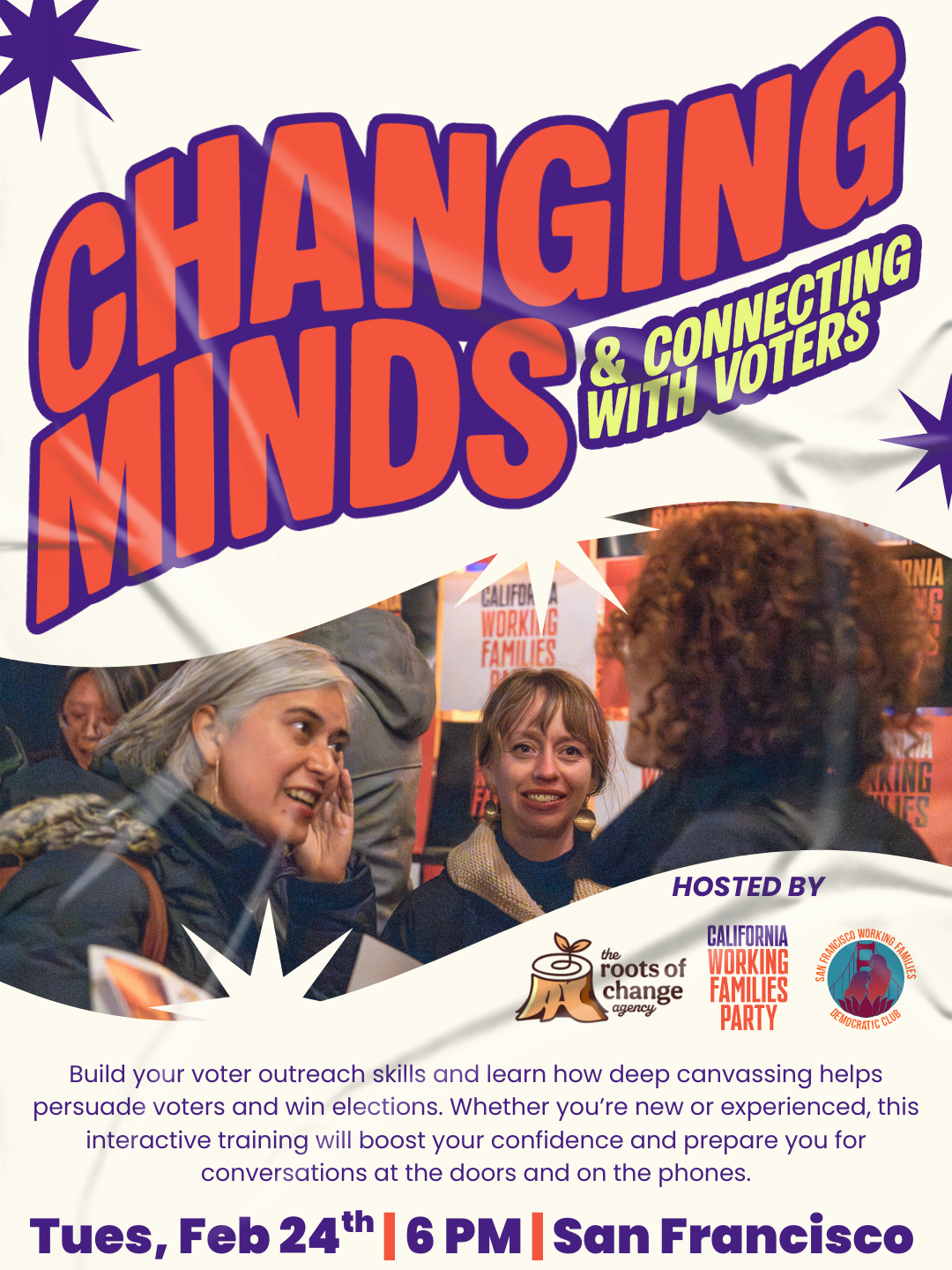 Changing Minds & Connecting with Voters